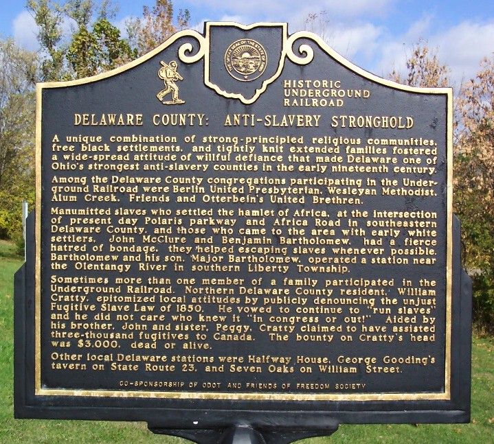 The Underground Railroad in Delaware County Delaware County