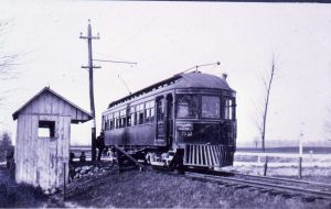C.D. & M. "Redbird" - Interurban railway - Delaware County Historical Society - Delaware Ohio