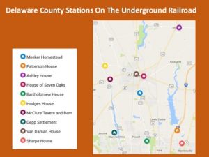 Underground Railroad Stations in Delaware County Ohio - Delaware County Historical Society - Delaware Ohio