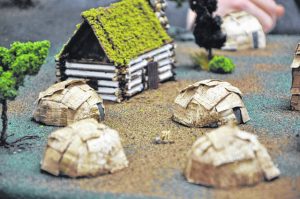 Historical Model - Delaware Gazette - Delaware County Historical Society - Delaware Ohio