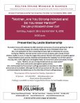 18th Amendment Program - Kelton House - Columbus Ohio