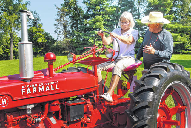 Tractor ‘Virginia” finds new life at The Barn