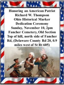 Harlem Township Historic Marker Dedication