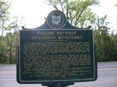 Polish Patriot Thaddeus Kosciusko History Marker