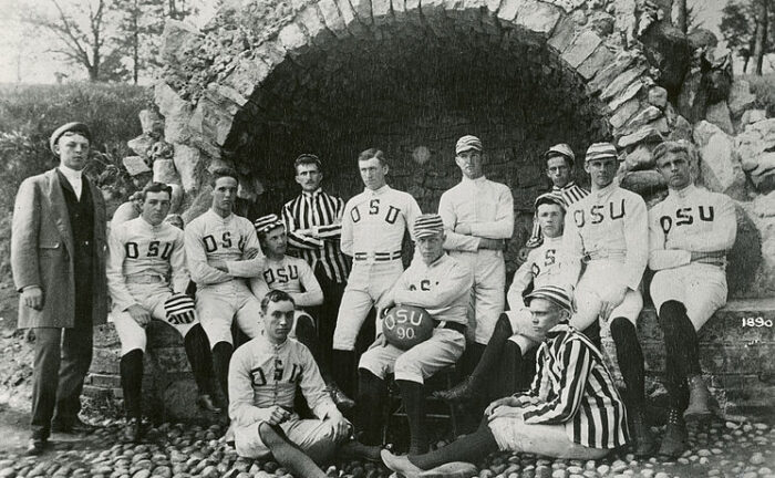 First OSU Football Team Ohio State Footaball First Team - OWU