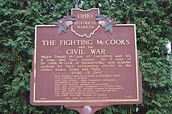 Fighting McCooks History Marker