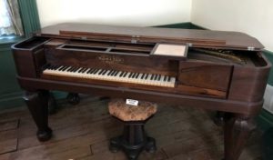 Square Grand Piano - Delaware County Historical Society
