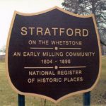 Stratford Historic Marker - Straford Ohio - Delaware County