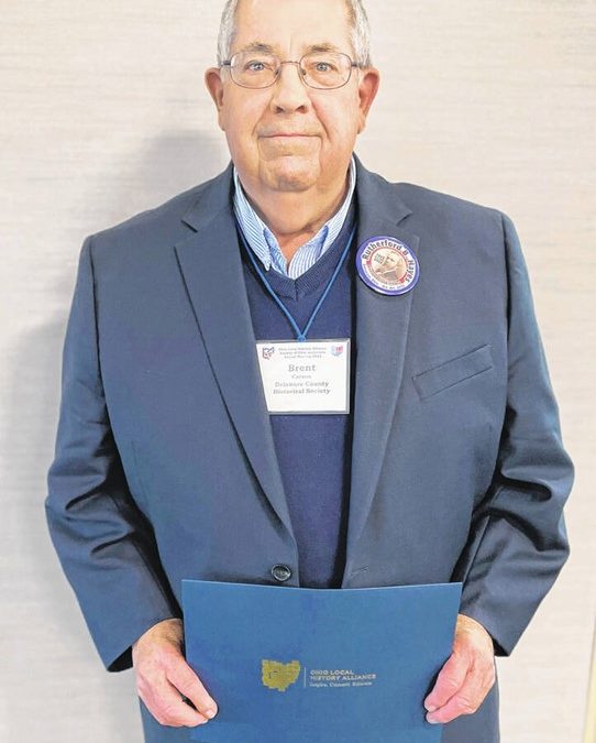 Brent Carson – Local Historian Honored