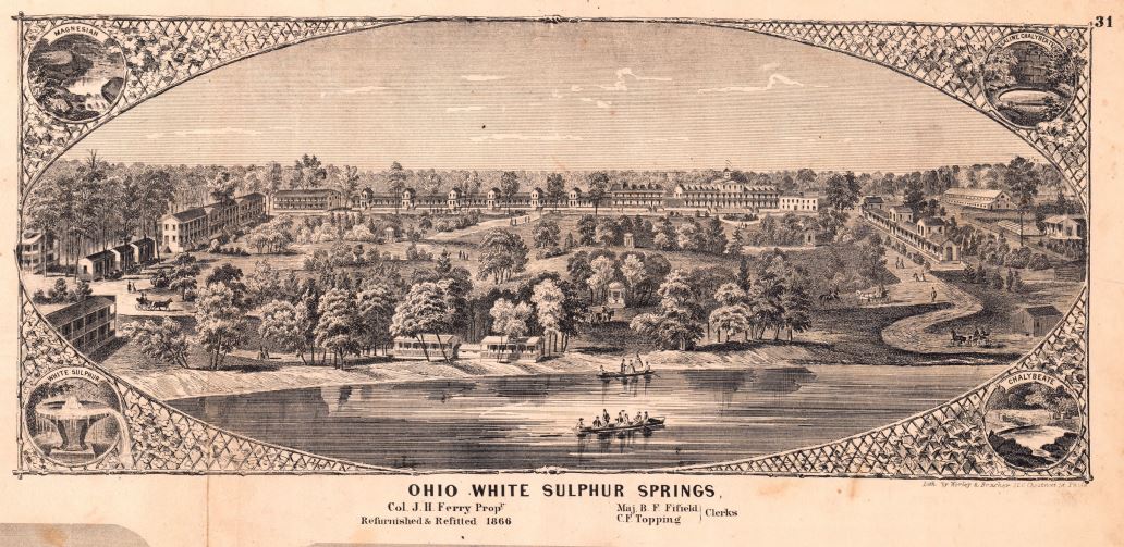 1866 Atlas Ohio White Sulphur Springs Dwg White Sulphur Springs - Del-Co Water