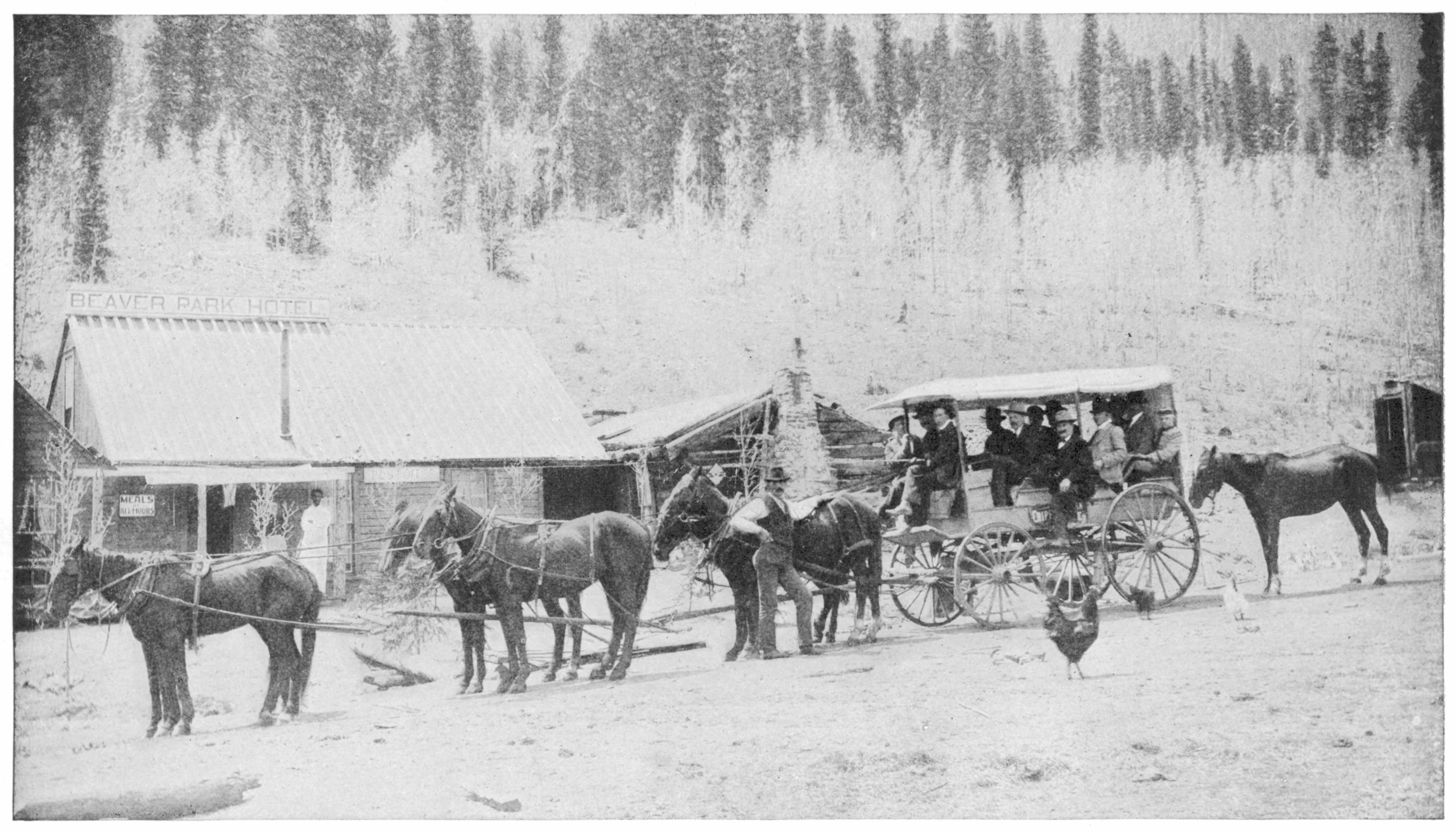 Stagecoach - Delaware County Ohio 1905