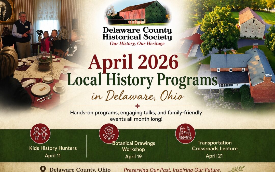 April 2026 Local History Programs