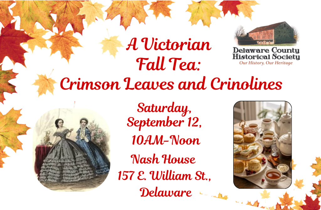 A Fall Victorian Tea: Crimson Leaves and Crinolines
